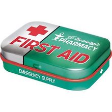 Nostalgic Art Retro mint box First Aid Green