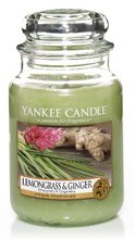 Yankee candle sklo Lemongrass & Ginger