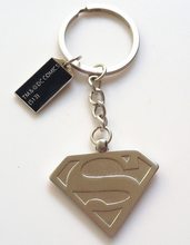 DC Heroes Přívěsek na klíče Superman Silver