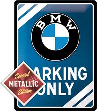 Nostalgic Art Plechová cedule - BMW Parking Only Special Edition