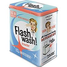 Nostalgic Art Plechová dóza-Flash Wash