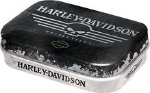 Nostalgic Art Retro Mint Box-Harley Davidson-Black Skull