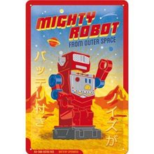 Nostalgic Art Plechová cedule-Mighty Robot