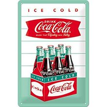 Nostalgic Art Plechová cedule-Coca Cola Ice Cold