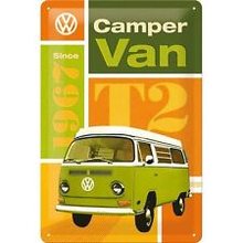 Nostalgic Art Plechová cedule-VW Camper VAN