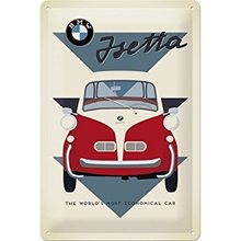 Nostalgic Art Plechová cedule-BMW Isetta