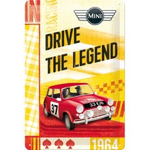 Nostalgic Art Plechová cedule-MINI Drive The Legend