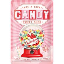 Nostalgic Art Plechová cedule-Candy bubble gum