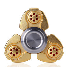 Fidget Spinner Kovový Fidget Spinner Matrix, zlatý