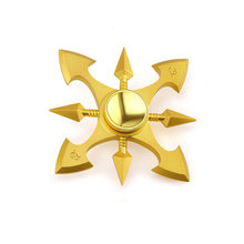 Kovový Fidget Spinner Compass zlatý