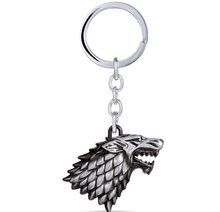 Game of Thrones Přívěsek na klíče Hra o trůny Hlava vlka Stark