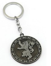 Přívěsek na klíče Hra o trůny kulatý stříbrný Lannister