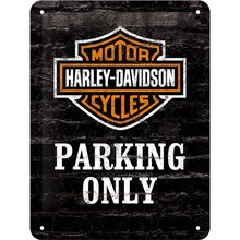 Nostalgic Art Plechová cedule - Harley - Davidson Parking Only