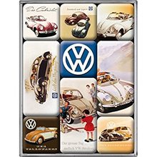 Nostalgic Art Sada magnetů - Volkswagen