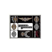 Nostalgic Art Sada magnetů - Harley Davidson 1