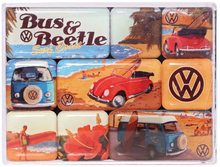 Nostalgic Art Sada magnetů - VW Beach