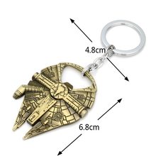 Star Wars Přívěsek na klíče Star Wars - Millennium Falcon, bronzový