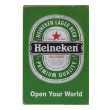 Retro Plechová cedule Heineken