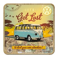 Nostalgic Art Podtácek VW Camper Let's Get Lost