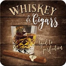 Nostalgic Art Podtácek Whiskey & Cigars