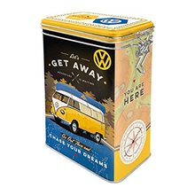 Nostalgic Art Plechová dóza -  Volkswagen VW Bulli – Let's Get Away