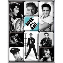 Nostalgic Art Sada magnetů Elvis Presley Rock n Roll