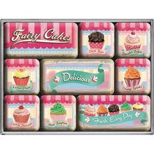 Nostalgic Art Sada magnetů Fairy Cakes