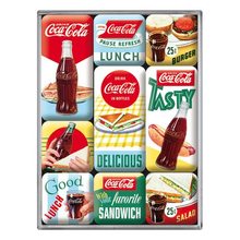 Nostalgic Art Sada magnetů Coca Cola Delicious