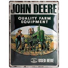 Nostalgic Art Plechová cedule John Deere Quality Farm Equipment