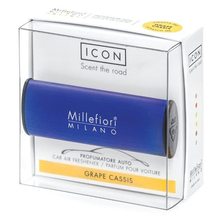 Millefiori Icon Vůně do auta Classic Grape Cassis tmavě modrá