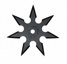 Vrhací hvězdice "Black 7" sedmicípá (Chladné zbraně) + pouzdro ZDARMA