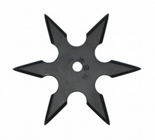 Vrhací hvězdice "Black 6" šesticípá (Chladné zbraně) + pouzdro ZDARMA
