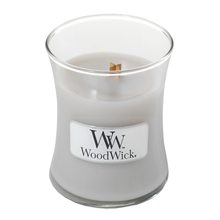 WoodWick malá svíčka Warm Wool