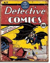 Nostalgic Art Plechová cedule - Detective Comics (Batman)