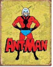 Nostalgic Art Plechová cedule - Ant-Man (Retro)