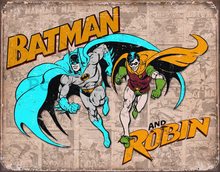 Nostalgic Art Plechová cedule - Batman & Robin