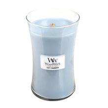WoodWick velká svíčka Soft Chambray