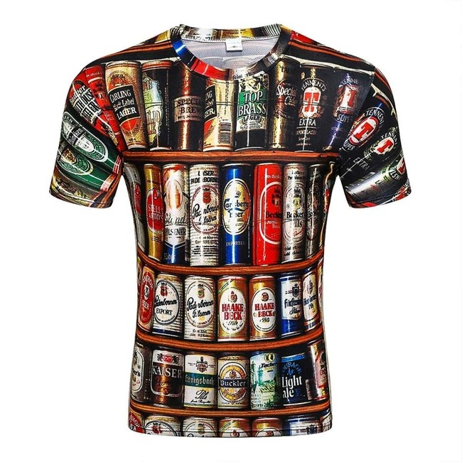 Pánské elastické tričko Pivo