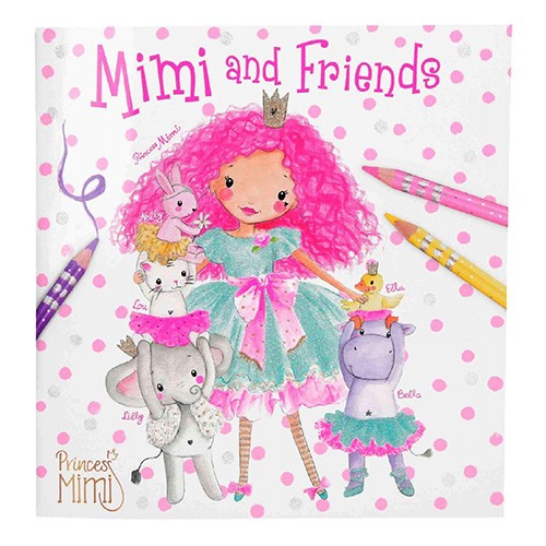 Princess Mimi Omalovánky Princess Mimi Princezna Mimi a přátelé