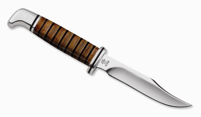Buck Nůž Buck 102 Stacked Leather Woodsman