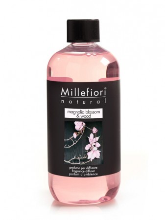 Millefiori Milano Natural Náplň pro difuzér 250ml/Magnolia Blossom & Wood