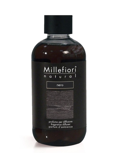 Millefiori Milano Natural Náplň pro difuzér 250ml/Nero