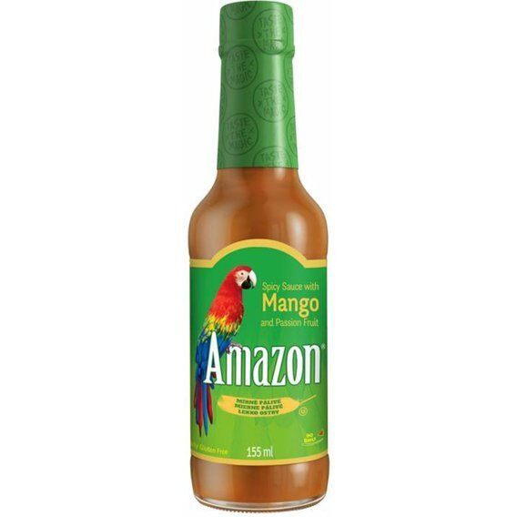 Amazon Mango Spicy Sauce - Omáčka s příchutí manga (mírně pálivá) 155ml
