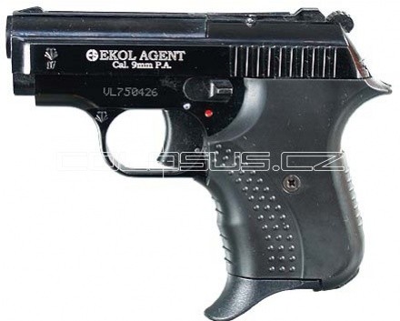 Voltran Plynová pistole Ekol Agent Volga černá cal.9mm