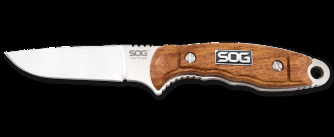 SOG Nůž SOG Huntspoint - Boning s dřevěnou rukojetí