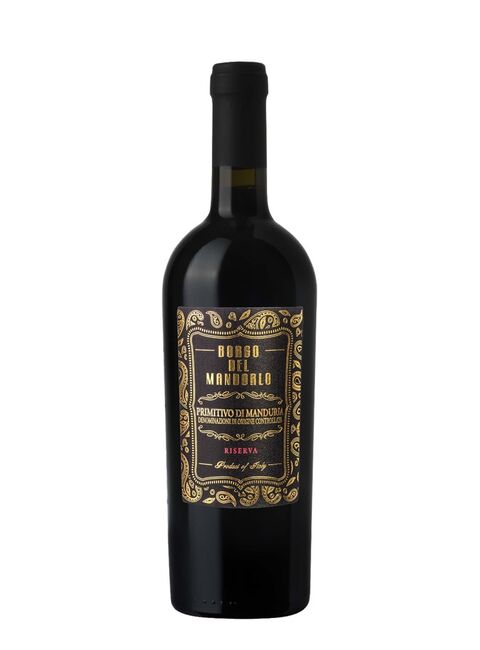Masca Del Tacco Borgo del Mandorlo Primitivo Riserva, 0.75 l