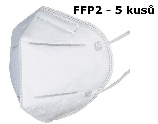 Respirátor FFP2, balení 5 ks