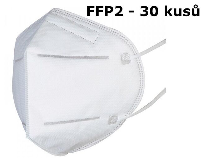 Respirátor FFP2, balení 30 ks