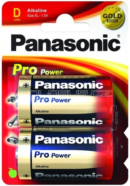 Panasonic Baterie Panasonic LR20 1,5V Alkaline 1ks