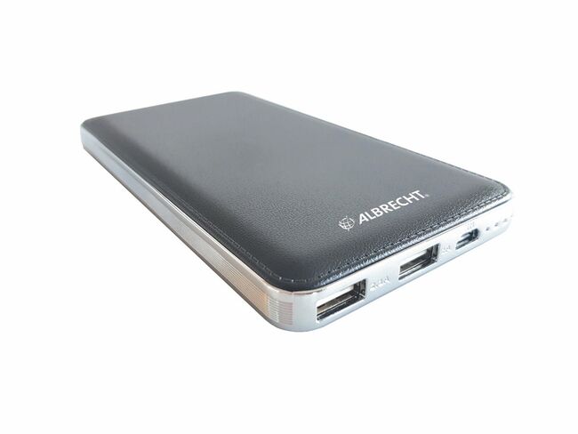 Albrecht PB 10.000 PowerBank black